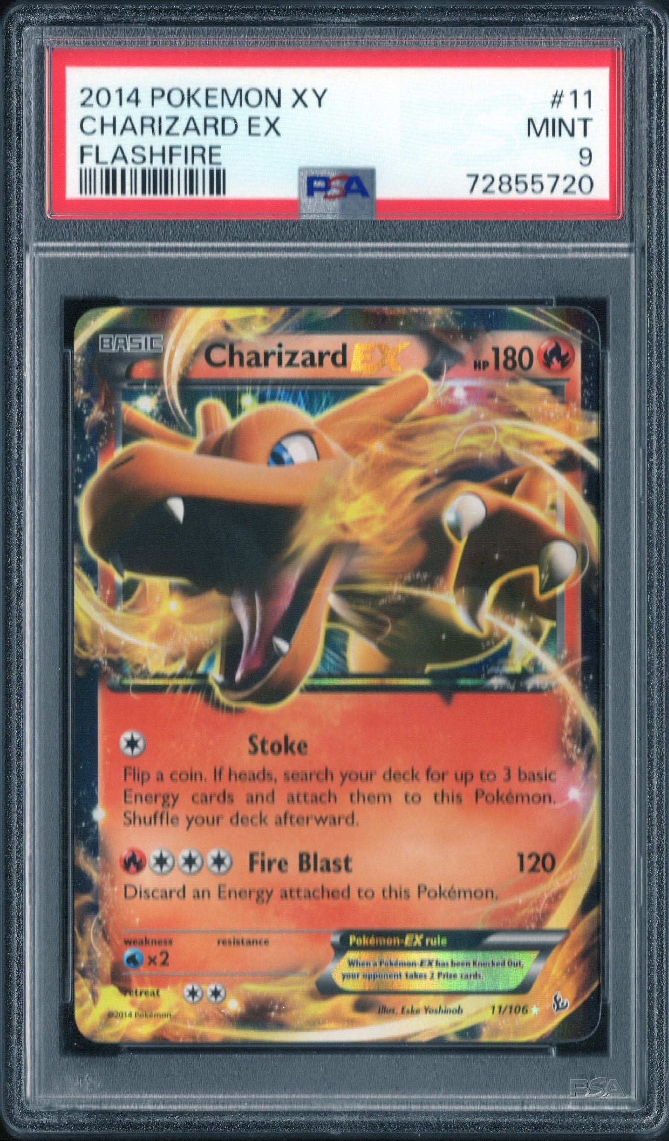 PSA 9 | Charizard EX